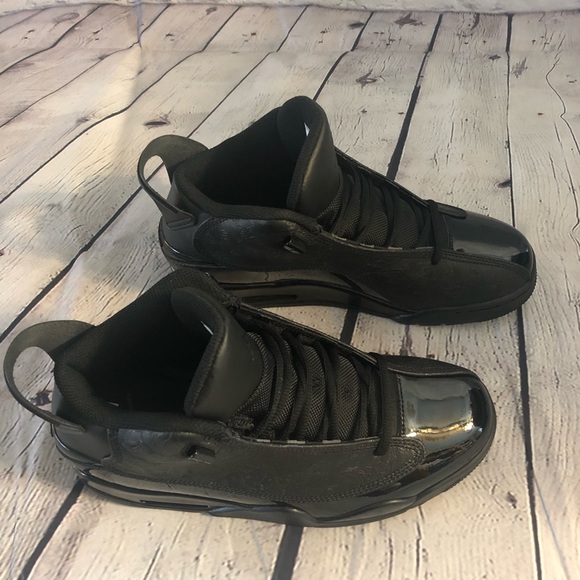 NWT Nike Air Jordan Dub Zero "Triple Black" Basketball Shoe - Picture 4 of 9